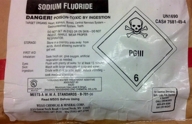 Fluoride label